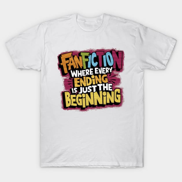 Endless Tales - Fanfiction Inspired Artwork T-Shirt by WEARWORLD